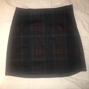 Plaid Mini Skirt